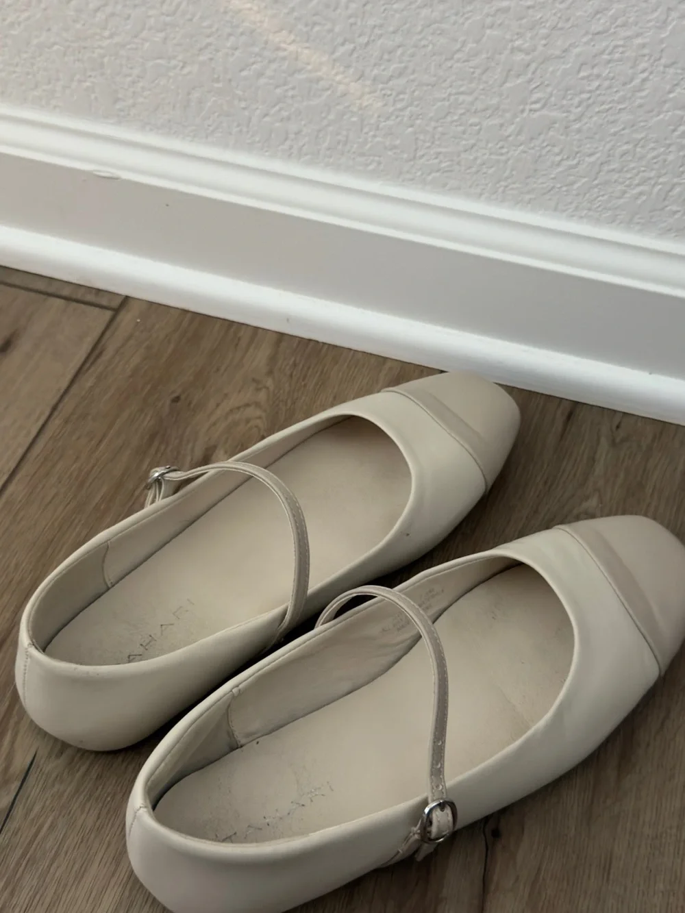 Classic Cream Mary Jane Flats for Women